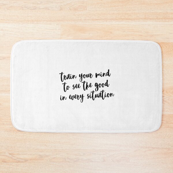 Item preview, train your mind to see the good in every situation  designed and sold by EnlightParis.