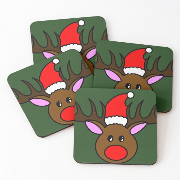 Item preview, Colorful Christmas Caribou designed and sold by BV-creas.