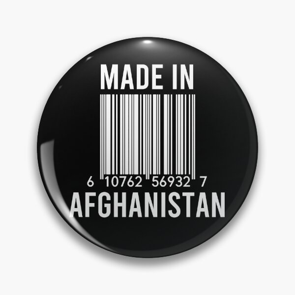 Item preview, Made In Afghanistan designed and sold by RandomStuffShop.
