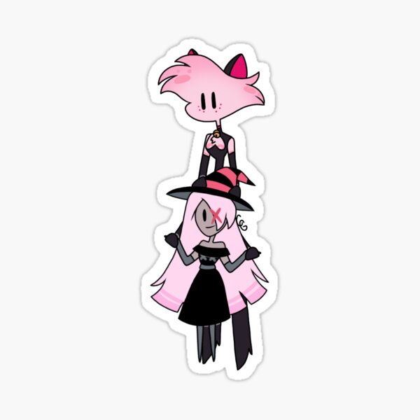 Angel X Vaggie Sticker For Sale By Chaosgem Redbubble