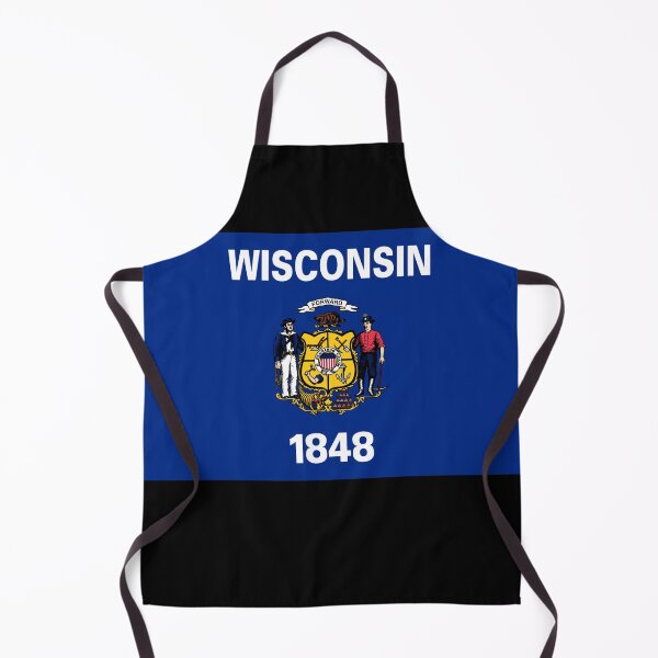 Item preview, Wisconsin State Flag Badge Pin designed and sold by deanworld.
