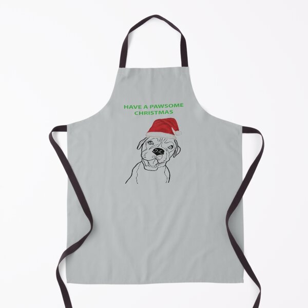 Item preview, Boxer Pawsome Christmas design - Dog Christmas design designed and sold by IslesArt.