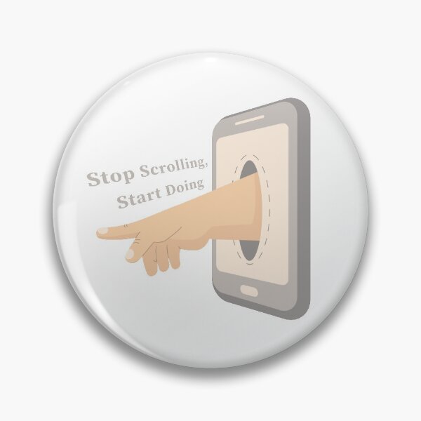 Item preview, Stop Scrolling, Start Doing designed and sold by Iryna Pakhomova.