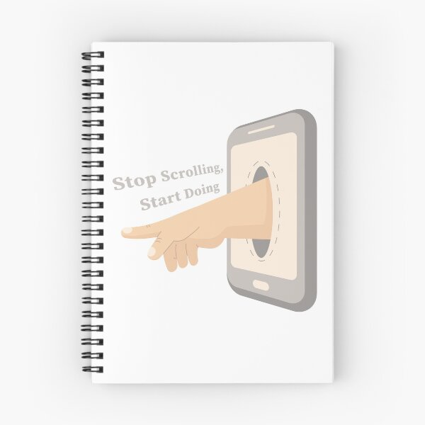 Item preview, Stop Scrolling, Start Doing designed and sold by Iryna Pakhomova.