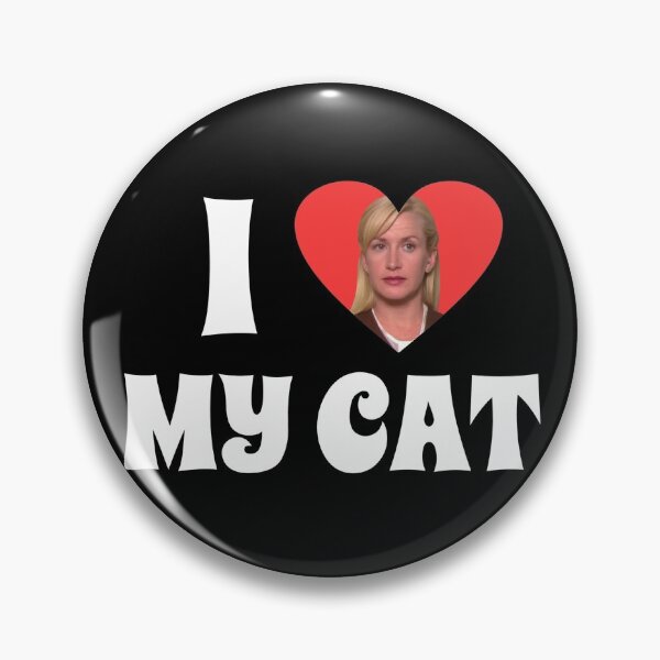 Item preview, I Love My Cat - Angela The Office designed and sold by sjwat.