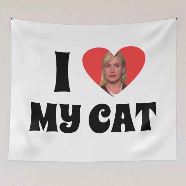 Item preview, I Love My Cat - Angela The Office designed and sold by sjwat.