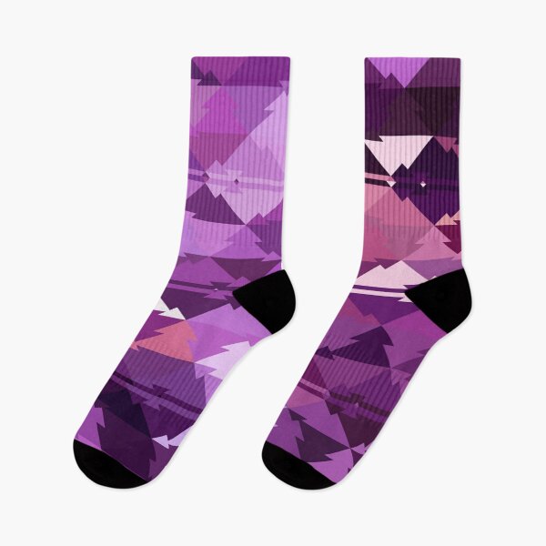 Item preview, Purple modern triangle pattern art cool Gifts for huncle and family members   designed and sold by AYACHI90.
