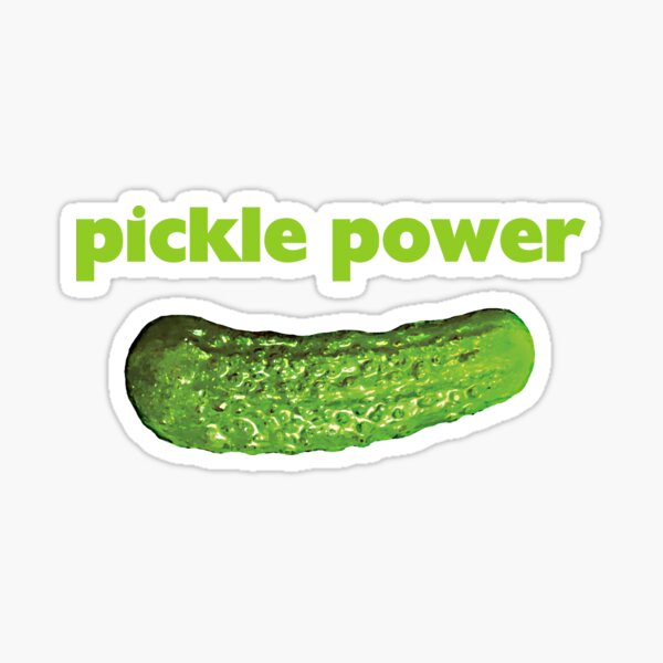 Item preview, pickle power -  Fun, gag, silly design. designed and sold by Robirk.