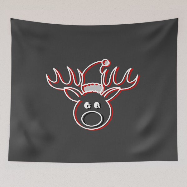 Item preview, Funny Christmas Caribou designed and sold by BV-creas.