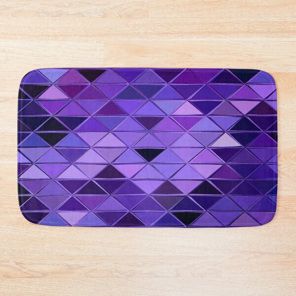 Item preview, Purple modern triangle pattern art cool Gifts for huncle and family members   designed and sold by AYACHI90.