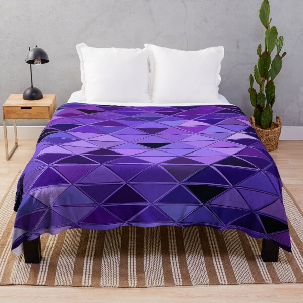 Item preview, Purple modern triangle pattern art cool Gifts for huncle and family members designed and sold by AYACHI90.
