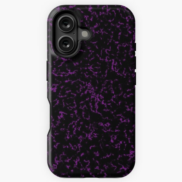 Vista previa del artículo con la obra «Patrón morado y negro», diseñado y vendido por FVDesigns.