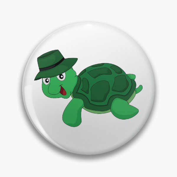Item preview, Funny turtle with a hat designed and sold by nikolaj1301.