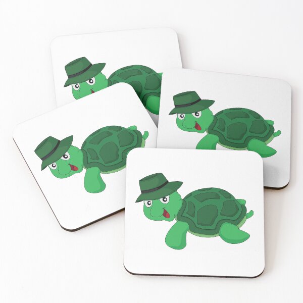 Item preview, Funny turtle with a hat designed and sold by nikolaj1301.