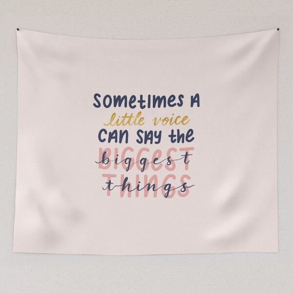 Item preview, sometimes a little voice can say the biggest things designed and sold by DesignByJennyyy.