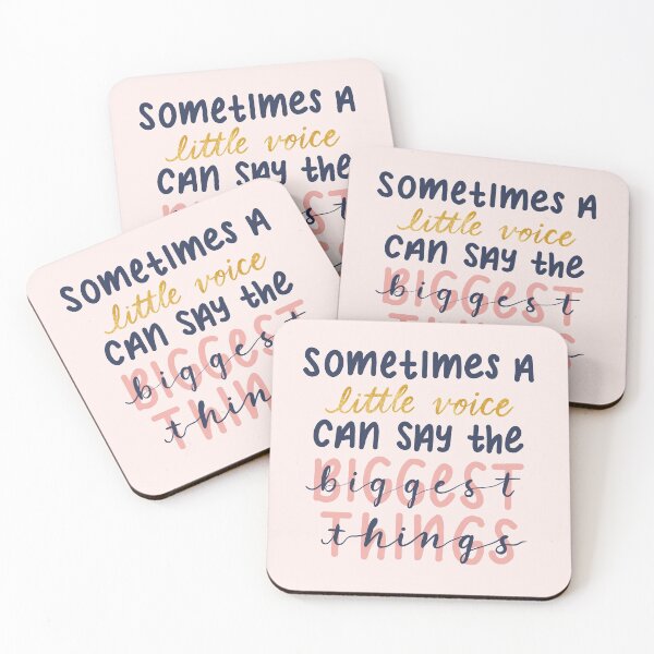 Item preview, sometimes a little voice can say the biggest things designed and sold by DesignByJennyyy.