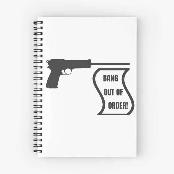 Item preview, Bang out of order! Funny design with gun and flag.  designed and sold by PaulArden.