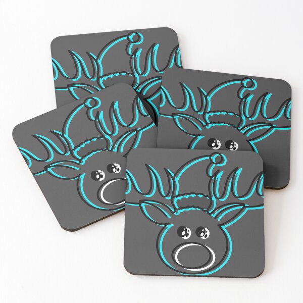 Item preview, Funny Christmas Caribou designed and sold by BV-creas.