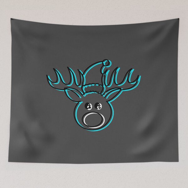Item preview, Funny Christmas Caribou designed and sold by BV-creas.