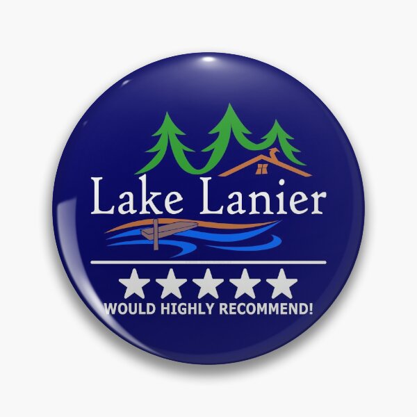 Item preview, Lago Lanier | Revisión de cinco estrellas designed and sold by TeeZenDesigns.