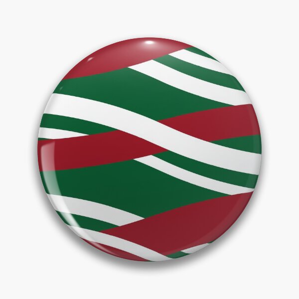 Item preview, Red, White, Green Interlocking Waves designed and sold by PSCSCo.