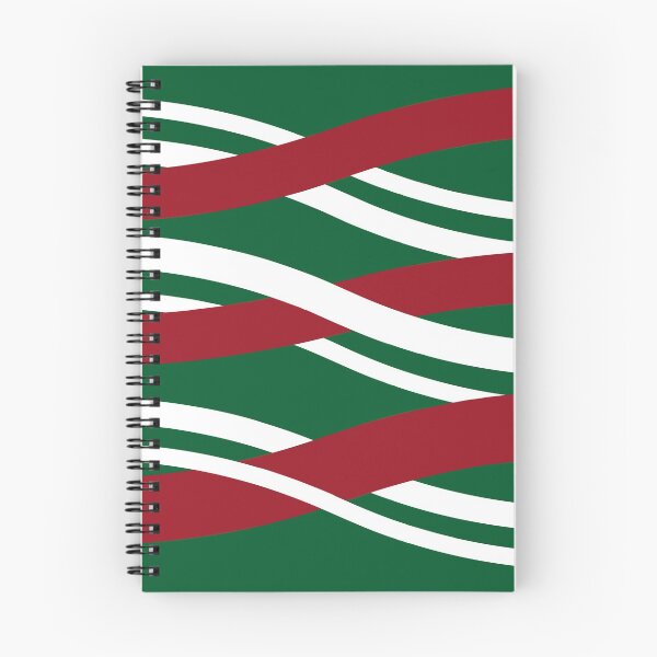 Item preview, Red, White, Green Interlocking Waves designed and sold by PSCSCo.
