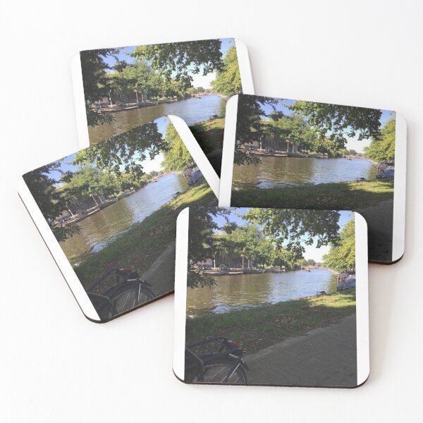 Item preview, Biking Along the Canals in Amsterdam  designed and sold by SashaSprite.