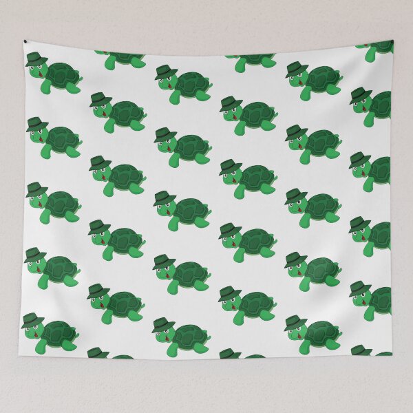 Item preview, Funny turtle with a hat designed and sold by nikolaj1301.