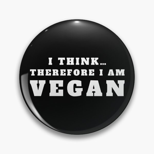 Item preview, i think therefore i am vegan designed and sold by TShirtsByMs.