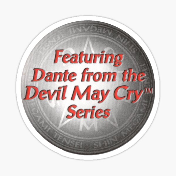 Featuring Dante From The Devil May Cry Series Sticker For Sale By Lollofake Redbubble 4858