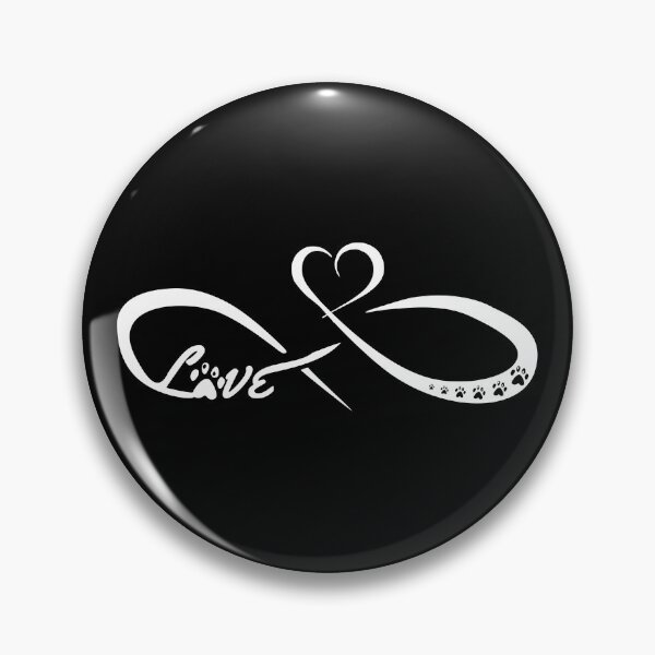 Item preview, infinite heart paw designed and sold by TShirtsByMs.