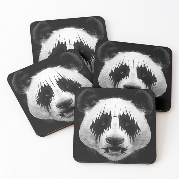 Item preview, Modern Metal Panda designed and sold by TrillDeliRyan.