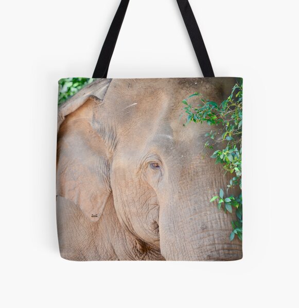 elephant / Swiss Artwork Photography All Over Print Tote Bag