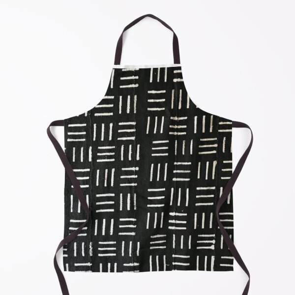 Item preview, B&W Mudcloth 08 designed and sold by TamiahDesigns.