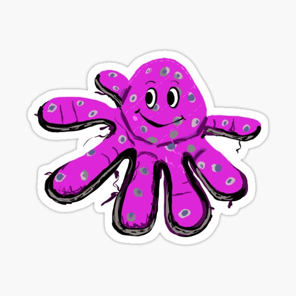 Inky the Octopus Sticker