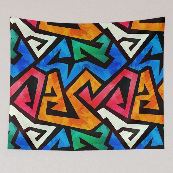 Item preview, Zigzag Graffiti designed and sold by smw84.