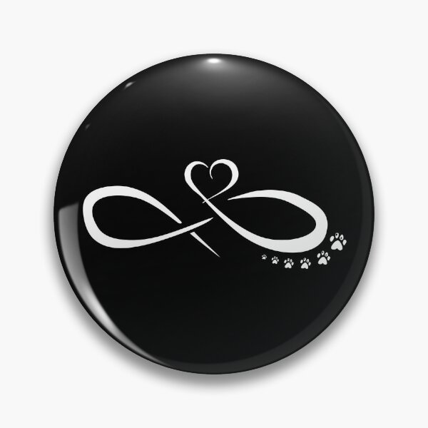 Item preview, infinite heart paw trail designed and sold by TShirtsByMs.