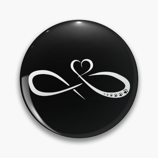 Item preview, infinite heart paw trail designed and sold by TShirtsByMs.