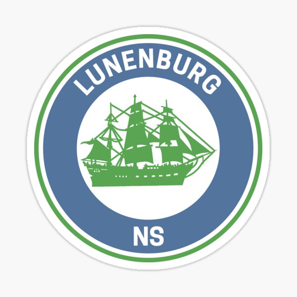 Vintage Lunenburg Nova Scotia Sticker