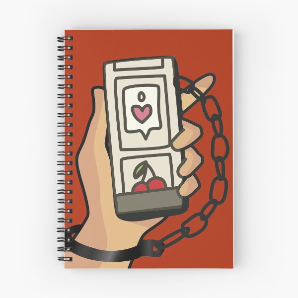 Item preview, Phone Addict Comic Hearts, Likes, Responsible tech, Tech Product design, UX UI design, Digital experiences, Phone, Chained, Cartoon designed and sold by ruepix.