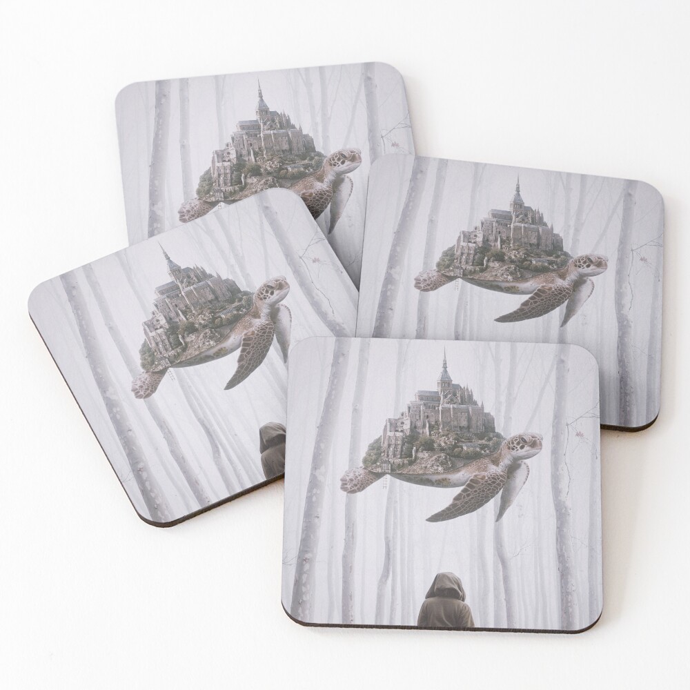Item preview, Coasters (Set of 4) designed and sold by buko.