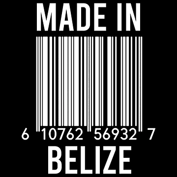 Artwork thumbnail, Made In Belize by RandomStuffShop