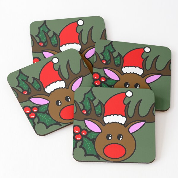 Item preview, Colorful Christmas Caribou designed and sold by BV-creas.