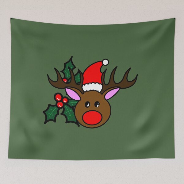 Item preview, Colorful Christmas Caribou designed and sold by BV-creas.