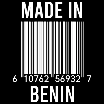 Artwork thumbnail, Made In Benin by RandomStuffShop