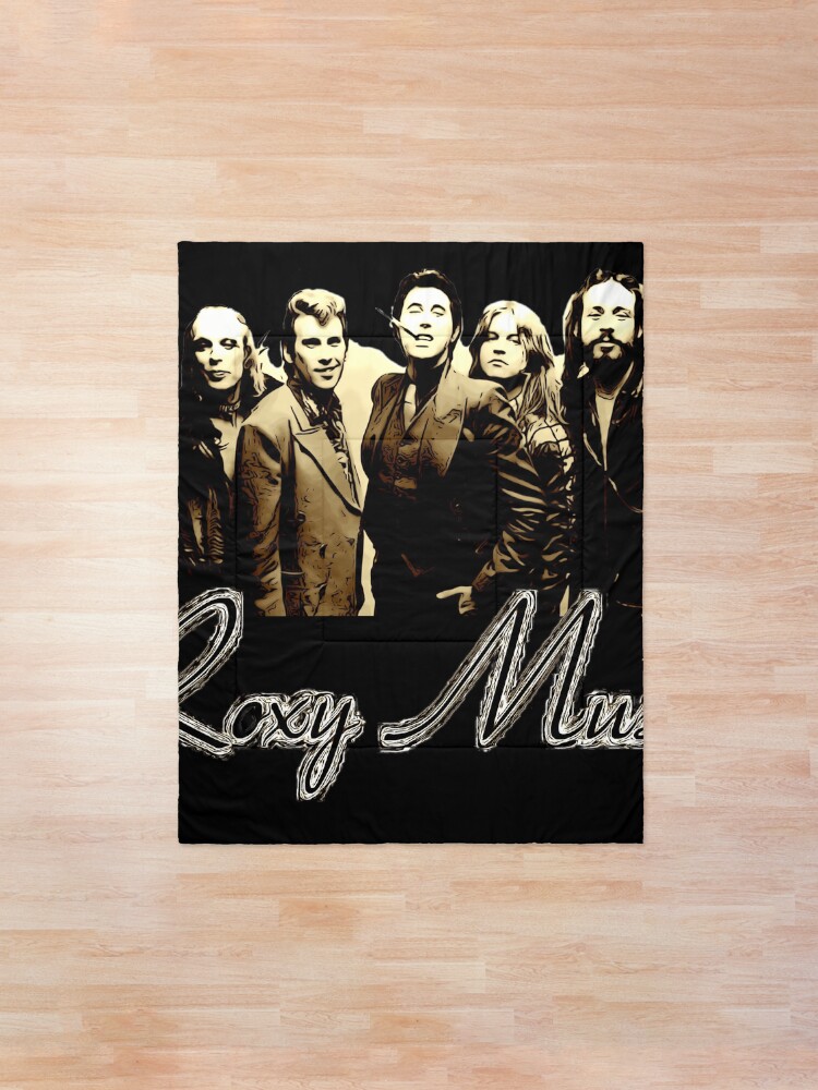 Alternate view of Vintage Roxy Music Comforter