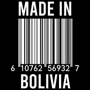 Artwork thumbnail, Made In Bolivia by RandomStuffShop