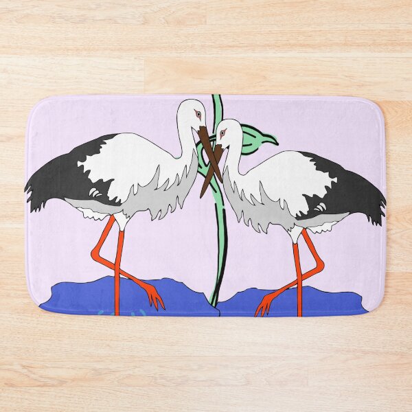 Item preview, * Storks & flower * designed and sold by Berezabella.