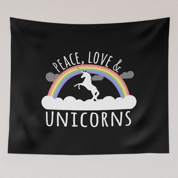 Item preview, Peace Love Unicorns designed and sold by flippinsg.