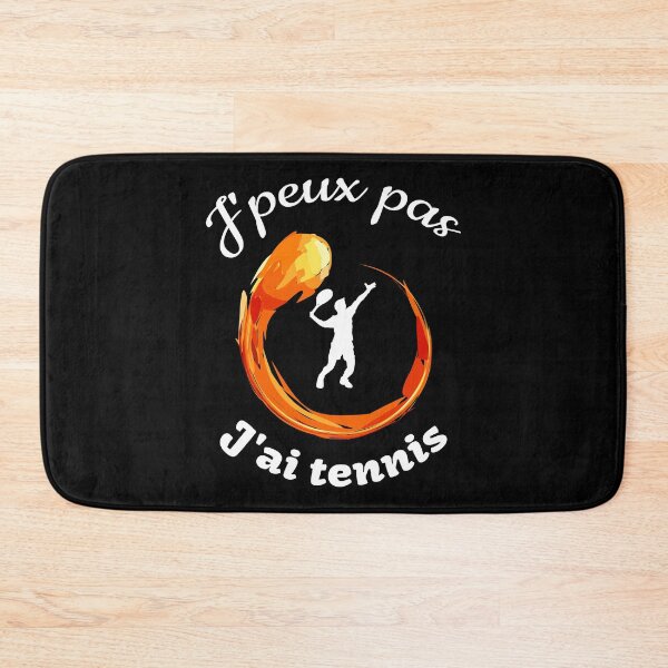Item preview, I can't have tennis black background humor fun funny designed and sold by sex-sansbol.